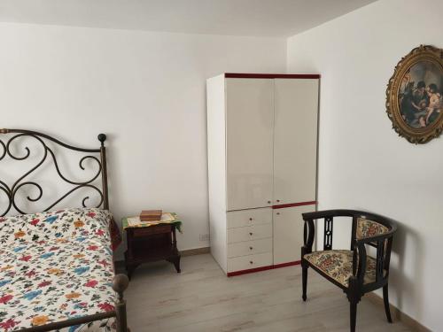 Postel nebo postele na pokoji v ubytování A casa di Luigi