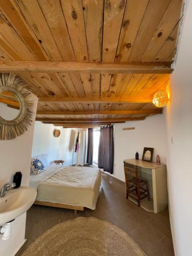 Ένα ή περισσότερα κρεβάτια σε δωμάτιο στο Surf HouseMaroc