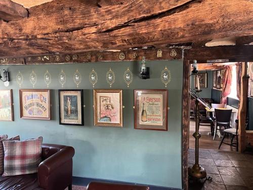 Χώρος καθιστικού στο The Swan Inn