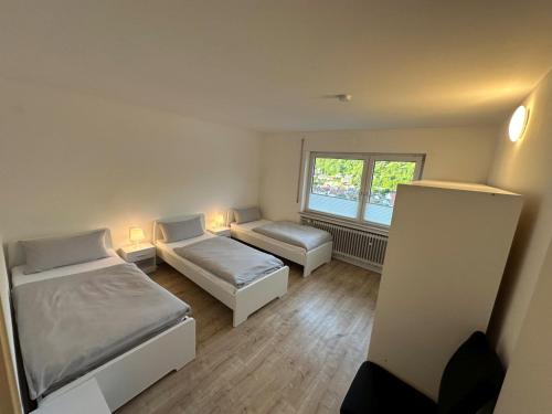 Postel nebo postele na pokoji v ubytování Modern Apartment in Lichtenstein