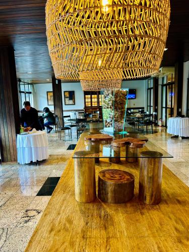 Zona de estar de Samuara Hotel Caxias do Sul