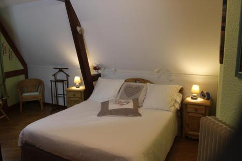 Postel nebo postele na pokoji v ubytování La Maison de Vacances