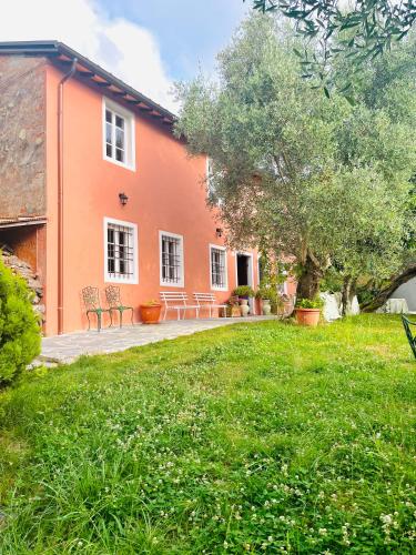 Κήπος έξω από το Podere Il Piantoneto