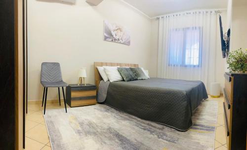 Giường trong phòng chung tại Viki House Mazara