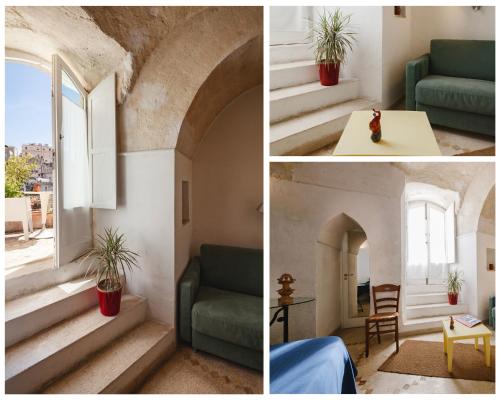 Posezení v ubytování Hotel Sassi
