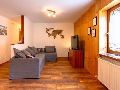 TV a/nebo společenská místnost v ubytování Apartment Ca' di nonón by Interhome