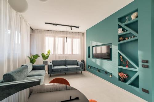 The bright apartment