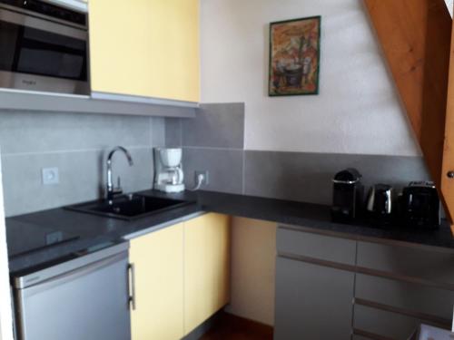 Studio Mezzanine Châtel, Parking, 4 pers.