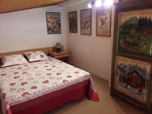 Studio Mezzanine Châtel, Parking, 4 pers.