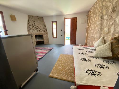Χώρος καθιστικού στο Surf HouseMaroc