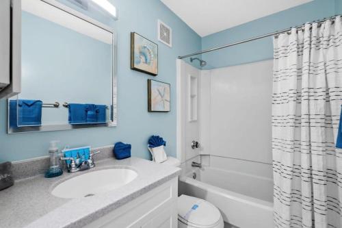 Koupelna v ubytování Myrtle Beach Resort Oceanfront Unit B129
