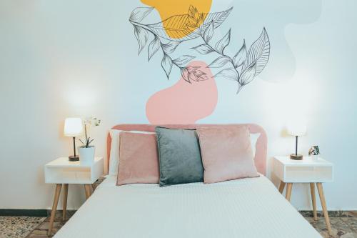 Postel nebo postele na pokoji v ubytování Casa de Playa Hatillo
