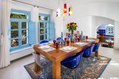 Zona de estar de Anema Boutique Hotel & Villas Santorini