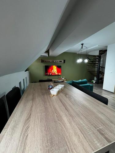Η κουζίνα ή μικρή κουζίνα στο Apartman Zen Fojnica