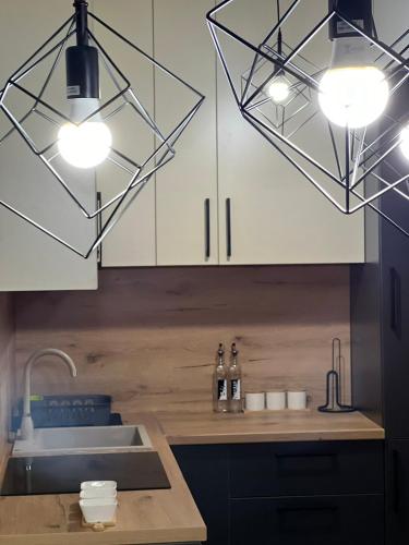 Η κουζίνα ή μικρή κουζίνα στο Apartman Zen Fojnica