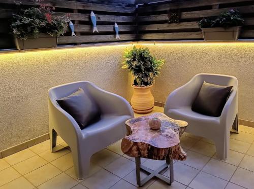 Ruang duduk di Apartamento Lliris Sol