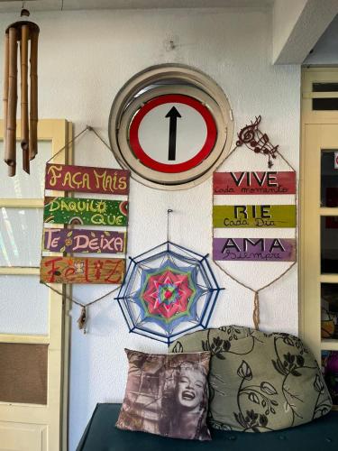 Un lugar para sentarse en Oceanic Hostel