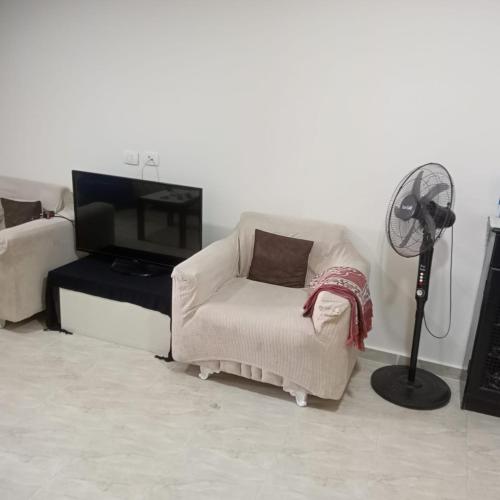 Et opholdsområde på قرية جراند هيلز الساحل الشمالى