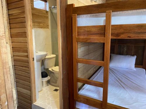 Koupelna v ubytování Petra Hotel