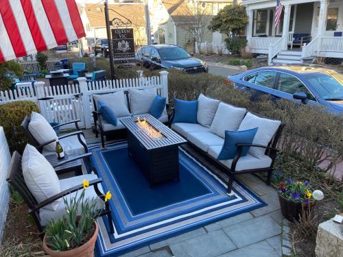 Χώρος καθιστικού στο Prince Albert Guest House, Provincetown