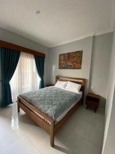 Postel nebo postele na pokoji v ubytování Br bed n bfast
