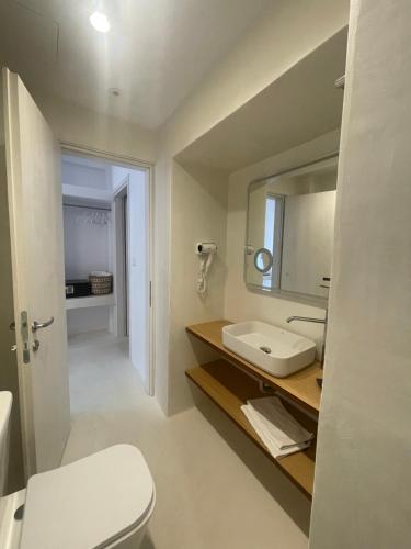 Koupelna v ubytování Natura Luxury Beachfront Villas