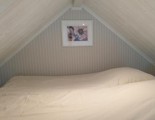 Postel nebo postele na pokoji v ubytování Sjöutsikten