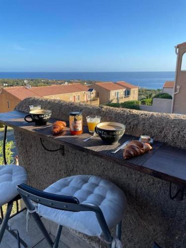 Studio vue mer à Sant'Ambroggio, Lumio