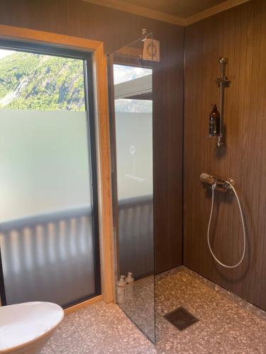 Koupelna v ubytování Stryn Golden Resort - Panorama I