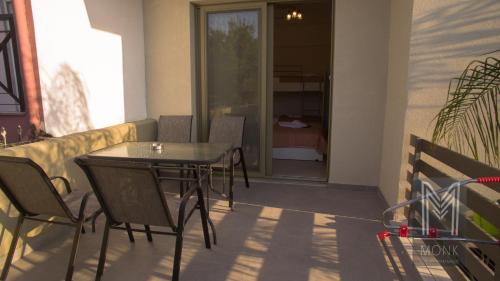 Μπαλκόνι ή βεράντα στο Monk Luxury Apartments
