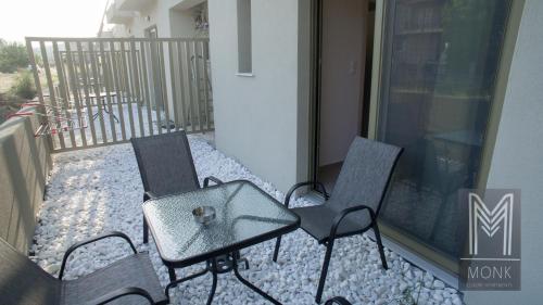 Μπαλκόνι ή βεράντα στο Monk Luxury Apartments