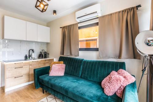 Kuchyň nebo kuchyňský kout v ubytování Aparthome Tatra