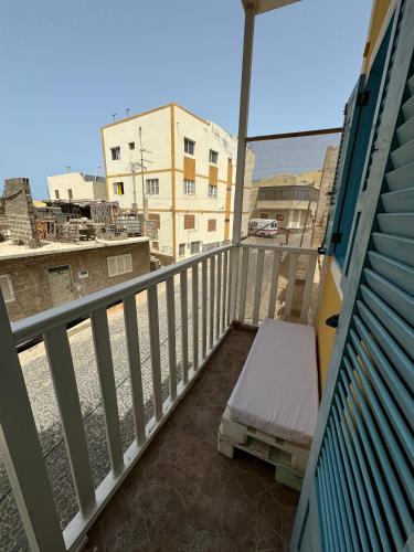 Balkón nebo terasa v ubytování B&B Mi Ma Bo, Sal Rei, Boa Vista, Cape Verde, FREE WI-FI