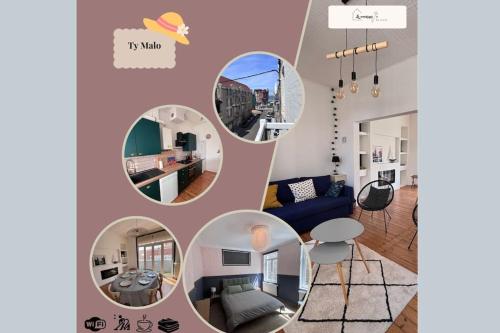 Ty Malo à deux pas de la plage