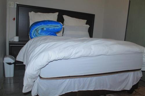 Postel nebo postele na pokoji v ubytování One Love Suites Mokopane
