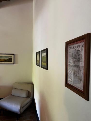 Χώρος καθιστικού στο Il cielo di Anghiari Guest house