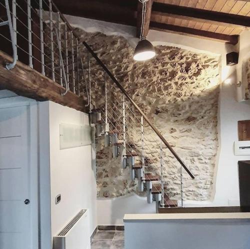 Kuchyň nebo kuchyňský kout v ubytování Loft Naevio