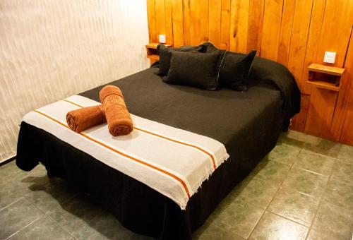 Ένα ή περισσότερα κρεβάτια σε δωμάτιο στο EcoHotelTDF