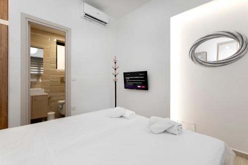 Koupelna v ubytování Reborn Luxury Apartments