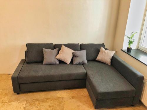 A seating area at Charmante Wohnung Nahe Wiener Stadthalle