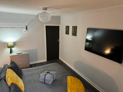 Televisyen dan/atau pusat hiburan di The Schoolhouse Largs