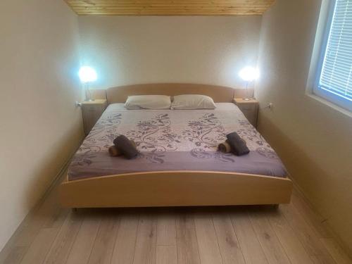 Postel nebo postele na pokoji v ubytování Villa Vein
