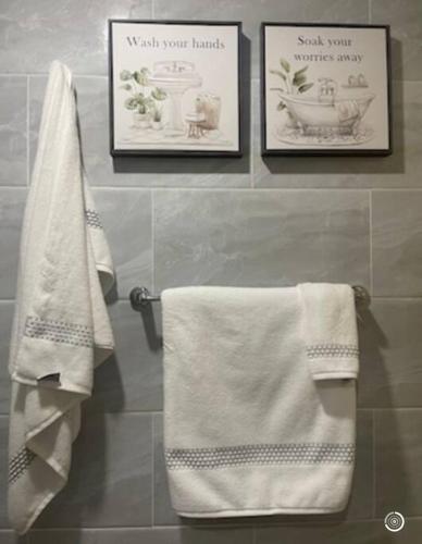 Ένα μπάνιο στο Luxurious Palm Breeze Studio Apt in San Isidro