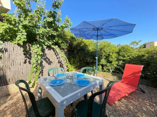 Joli 2 pièces avec jardinet, parking privé, à 100m de la plage - Sète - FR-1-338-540