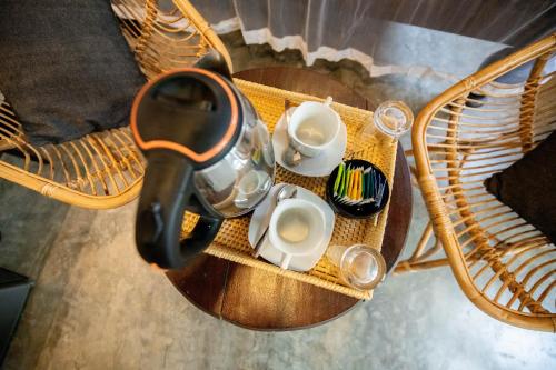 Luaya Beachにあるコーヒーまたはお茶