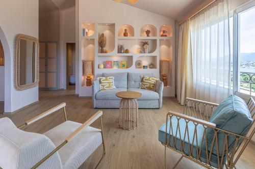 Hotel Riva Beachにあるシーティングエリア