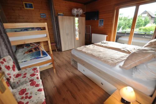 Kärnten Appartementsにあるベッド