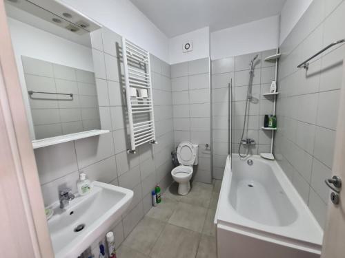Koupelna v ubytování Sona residence- private apartement with parking included