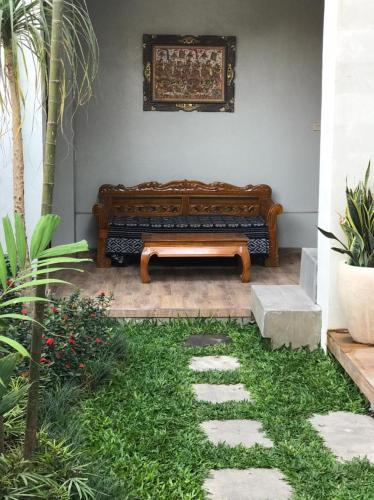 Jardín al aire libre en Villa Makmur