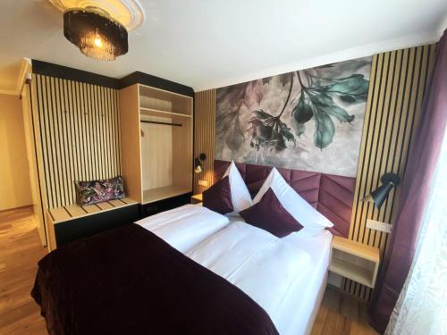 Postel nebo postele na pokoji v ubytování Boutique - Hotel Zum Schloss